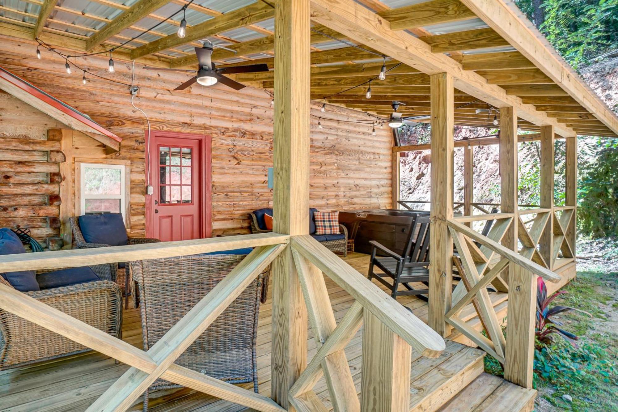 Villa North Georgia Mtn Escape With Hot Tub And Games! à Sautee Nacoochee Extérieur photo