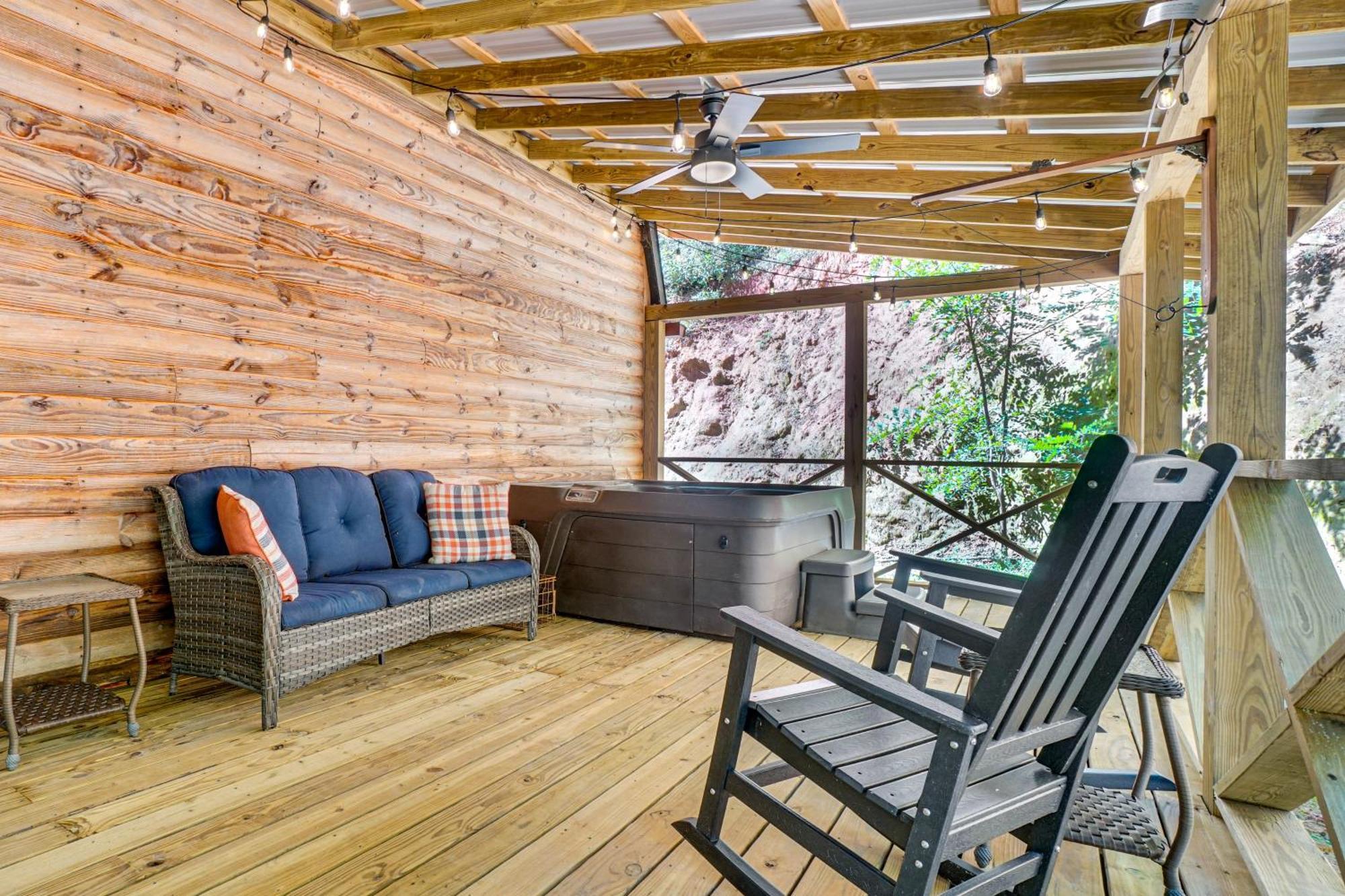 Villa North Georgia Mtn Escape With Hot Tub And Games! à Sautee Nacoochee Extérieur photo